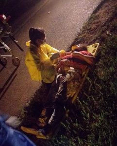 Ambulancia trasladaba a karai con covid, chocaron y paciente ñanderejaite