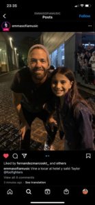 Cumplió su sueño: conoció al baterista de Foo Fighters (VIDEO)