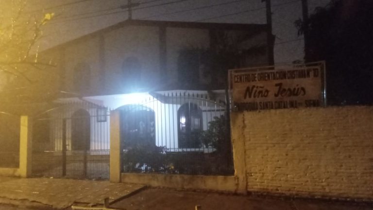 Desconocidos roba una capilla en San Lorenzo