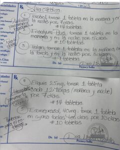 Doctora causó furor por tener linda letra