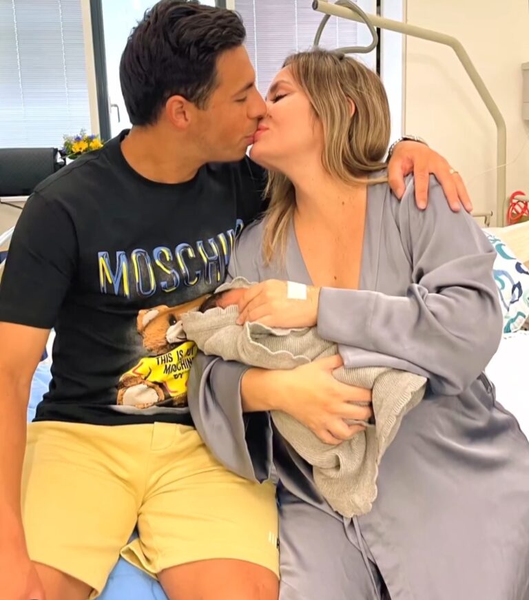 (VIDEO)Ya nació bebé de Dahiana Bresanovich y Blas Riveros