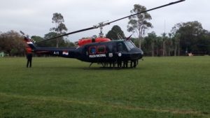 Continúan trabajos de rastrillaje de fugados en Misiones por tierra y aire