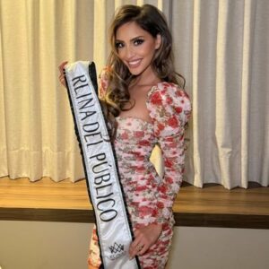 Candidata a Miss regaló tatuaje a novio para que no la olvide: ¿La dejó al toque?