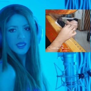 (VIDEO) Éxito de Shakira con sonidos del arpa paraguaya causa furor