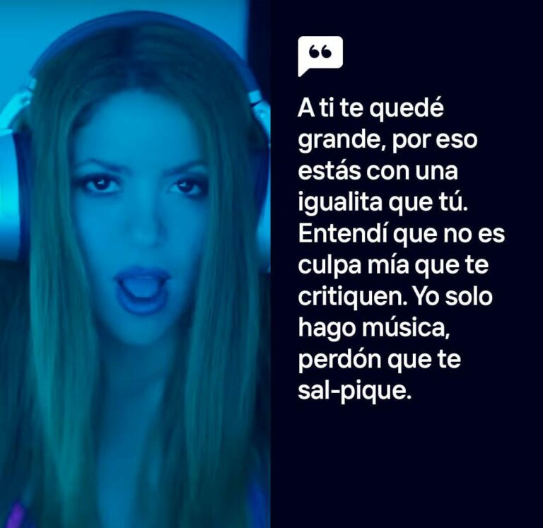 (VIDEO) Shakira lanza artillería pesada contra su ex y su cuerno: “Te deseo que te vaya bien con mi supuesto reemplazo”