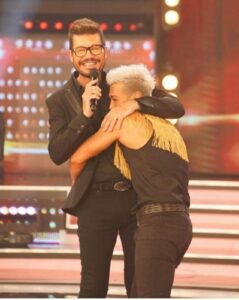 Emotiva dedicatoria de Moliniers a Tinelli: “Cambiaste mi vida”