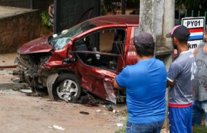 (VIDEO) Accidente fatal sobre Acceso Sur: conductor de Bolt resultó víctima anga