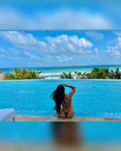 Doña de arquero de la selección peló cuerazo en exclusiva playa