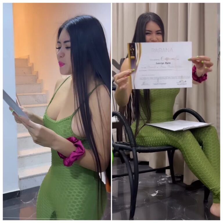 (VIDEO)La alegría de Laurys Diva tras recibir certificado de nominación a los Premios Paraná