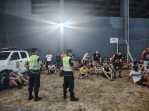 Tras partido de Libertad y Olimpia fueron detenidos cuidacoches y ka´uchos