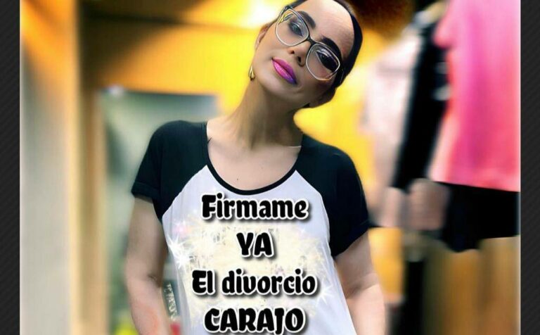 Clara Franco pide como regalo de cumple que su mena le firme ¡El divorcio!