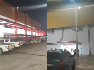 (VIDEO) Así fue el intento de asalto al hiper Luisito de Itauguá