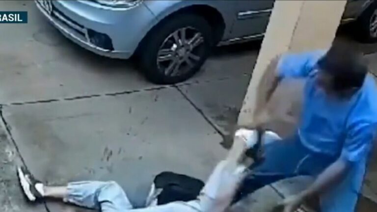 (VIDEO): ¡Terrible! Hombre dispara a su esposa y luego trata de quitarse la vida