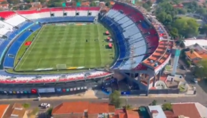 (VIDEO). La policía realiza patrulla aérea en los alrededores del Defensores