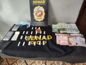 (VIDEO) Utilizaban fachada de lomitería para traficar cocaína cerca de la Basílica de Caacupé