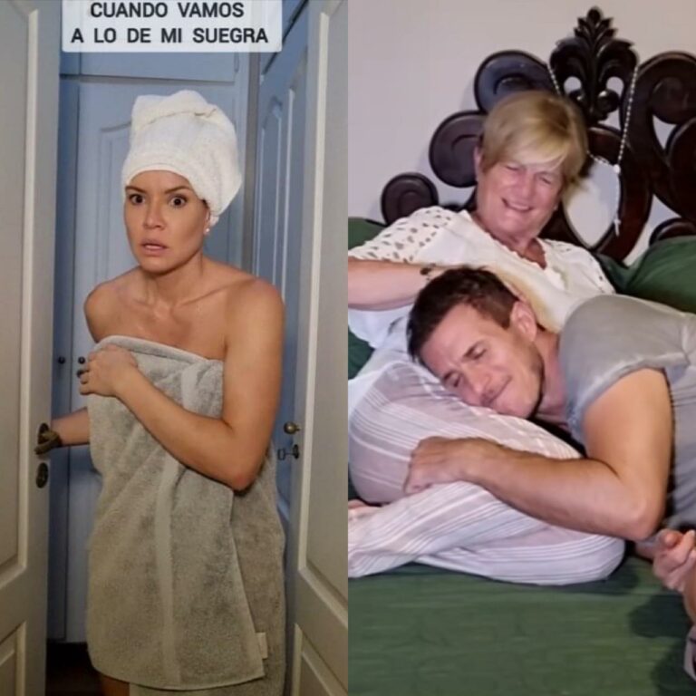 Dallys Ferreira muestra como tratan a su marido, cuando van de visita a Argentina
