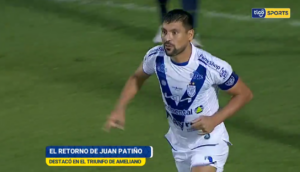 (VIDEO). El gran retorno del pelotero Juan Patiño al fútbol local