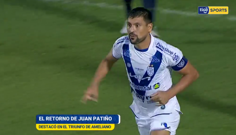 (VIDEO). El gran retorno del pelotero Juan Patiño al fútbol local
