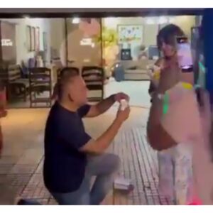 (VIDEO)Senador Bachi Núñez pidió matrimonio a su doña