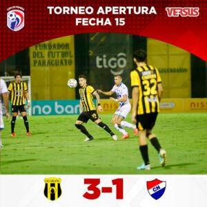 Guaraní logró una valiosa victoria ante un Nacional que no encuentra el rumbo en el Apertura