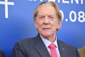Falleció el actor Donald Sutherland