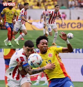 Paraguay sufre con su debilidad aérea y cae en el debut ante Colombia