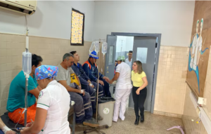 Una bacteria es la hallada en el pollo que comieron trabajadores internados