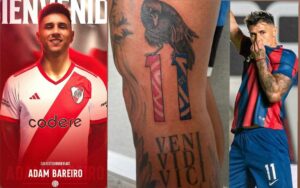 ¡Adam Bareiro ya es de River! ¿Qué pasará con su tatuaje?