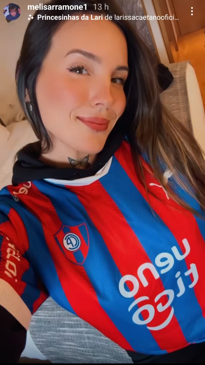 Cerro Porteño ya tiene una hincha más: la novia de Chico Da Costa