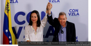 Edmundo González Urrutia dijo que la oposición tiene las actas que muestran su “triunfo categórico e irreversible”