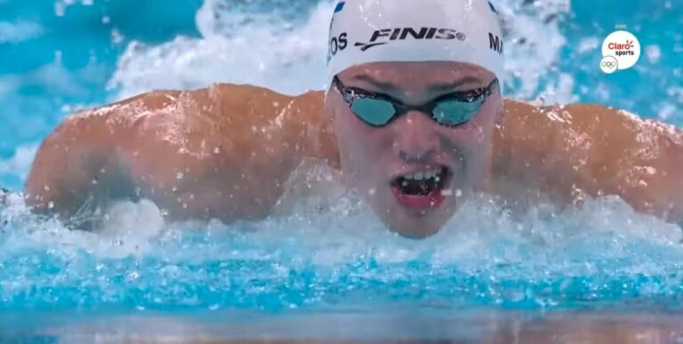 El nadador Matheo Mateos firma un buen estreno en unos Juegos Olímpicos