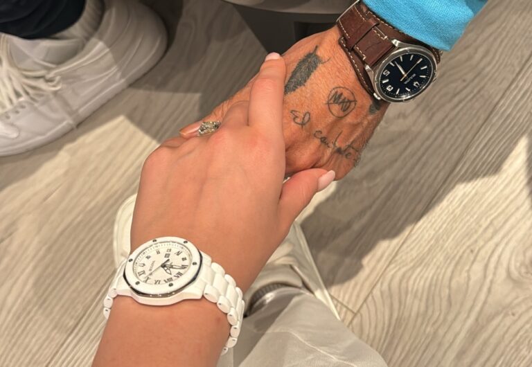 Nadia Ferreira acompaña a Marc Anthony en Bogotá