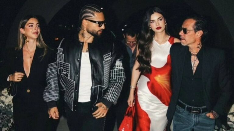 ¡Nadia Ferreira acusada de “opacar” a la novia de Maluma en su noche especial!