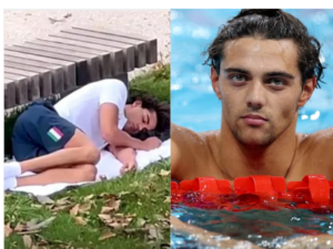 (VIDEO) Desmienten que campeón olímpico haya dormido en parque por lo desastrosa que es la villa en París