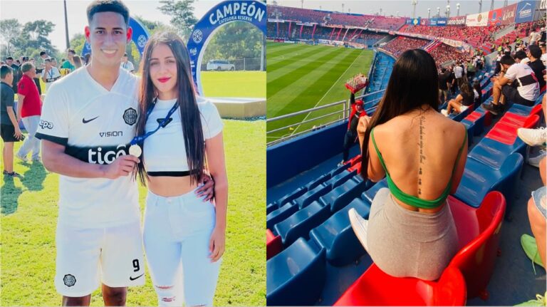 ¡Mirá el tatuaje que se hizo la sensual novia de un pelotero olimpista!