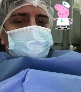 Chelo Amaral tuvo que ser operado de urgencias