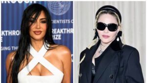 Kim Kardashian recogía el popó de los perros de Madonna