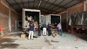 Asalto tipo comando a camiones en Luquelandia