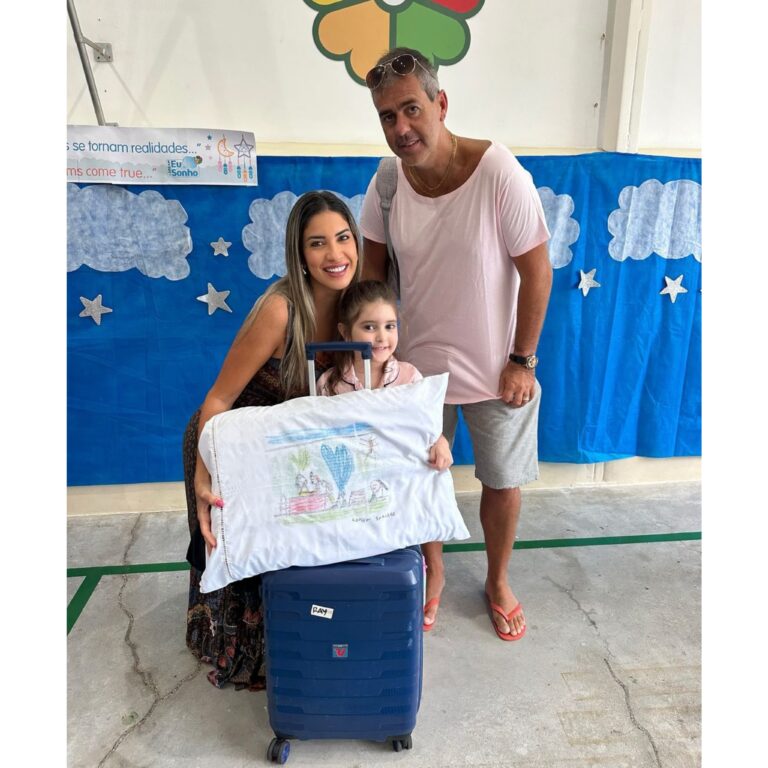 ¡”Abejita” se mostró muy feliz con Regis Marques!