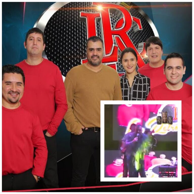 (VIDEO) ¡Retrocumbia suspendió show porque le tiraron latita de chevecha al vocalista!