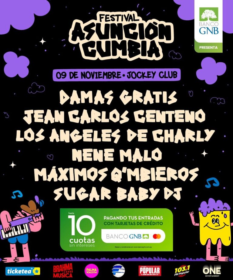En noviembre, ¡Asunción vuelve a bailar cumbia!