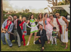 (GALERIA)Tiró la casa por la ventana: La gran farra de Halloween que organizó Nadia Ferreira