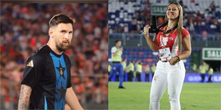 “Encara Messi, encara Messi”: ¡El ídolo curepa fichó a una fotógrafa paraguaya!