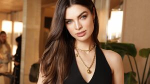 Nadia Ferreira disfrutó de la tradición de la “Cena de Acción de Gracias” en yankilandia