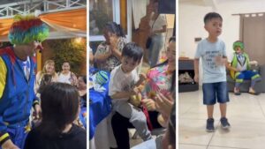 ¡La historia de “Fe-li-pe”, el niño que se hizo viral moviendo los hombritos!