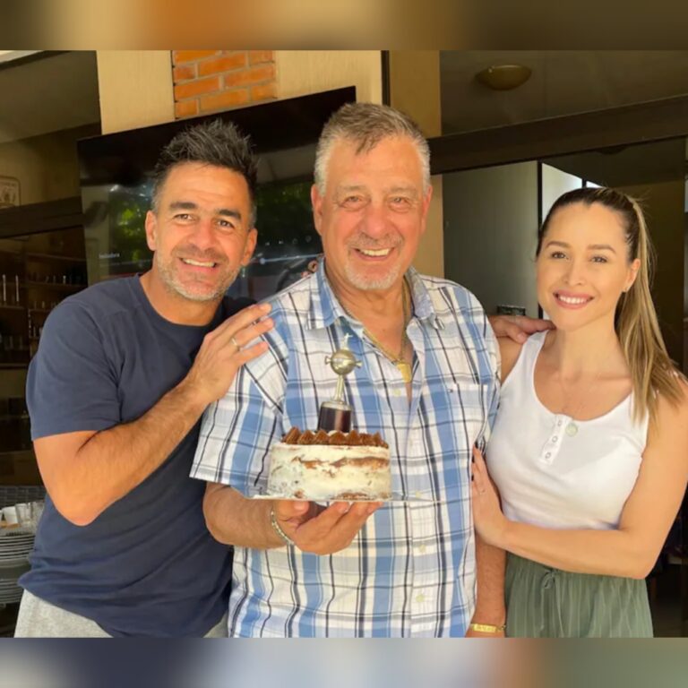 Viuda de Iván Almeida celebró reencuentro con su suegro en el avión