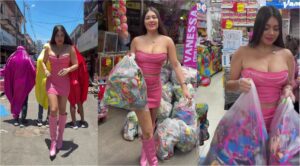 [VIDEO] ¡Laurys Dyva pechea ayuda para entregar miles de regalos por Reyes!