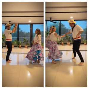 Embajador británico bailó polca en su penúltimo día como diplomático en Paraguay