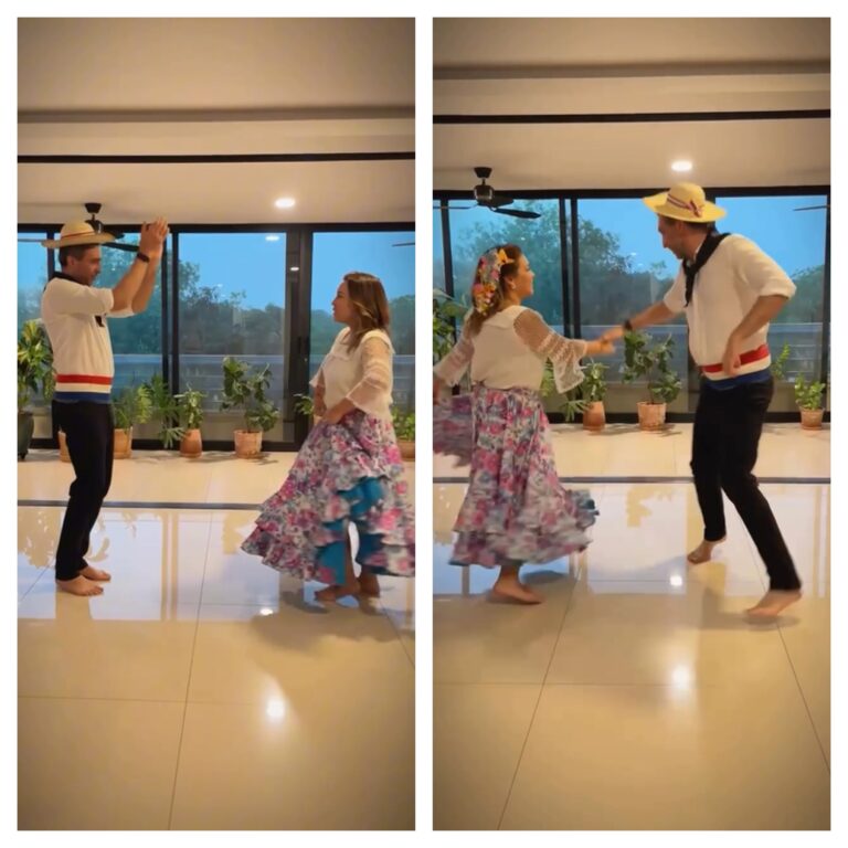 Embajador británico bailó polca en su penúltimo día como diplomático en Paraguay