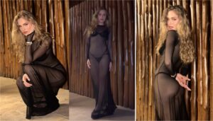 [VIDEO] ¡Dionoguarde! ExMiss hizo hervir las redes con vestido transparente